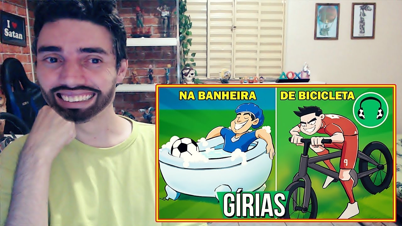REACT - ♫ E SE AS GÍRIAS DO FUTEBOL VIRASSEM REALIDADE? | FutParódias