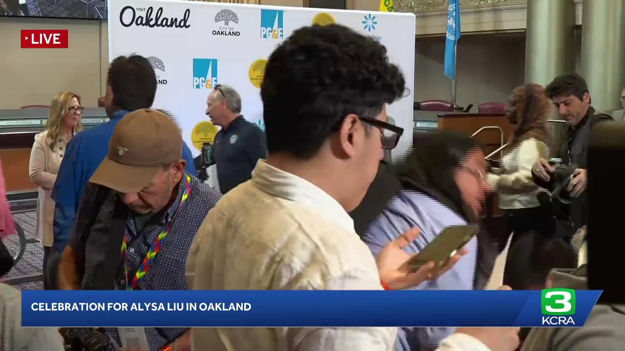 LIVE | Press conference ahead of Alysa Liu celebration in Oakland