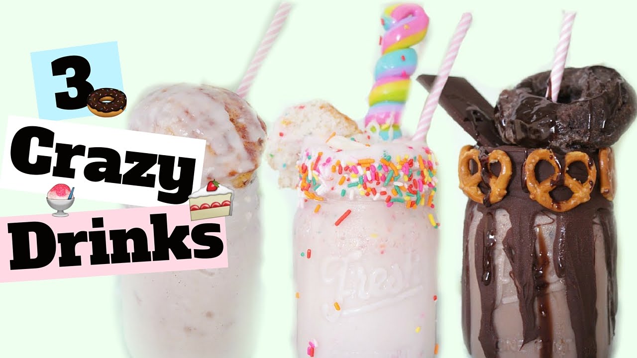 3 CRAZY MILKSHAKES YOU HAVE TO TRY | FREAKSHAKES