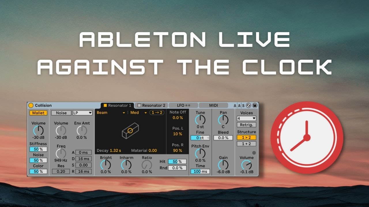 Making A Techno Track In 10 MINUTES With Ableton Live's Stock Instruments