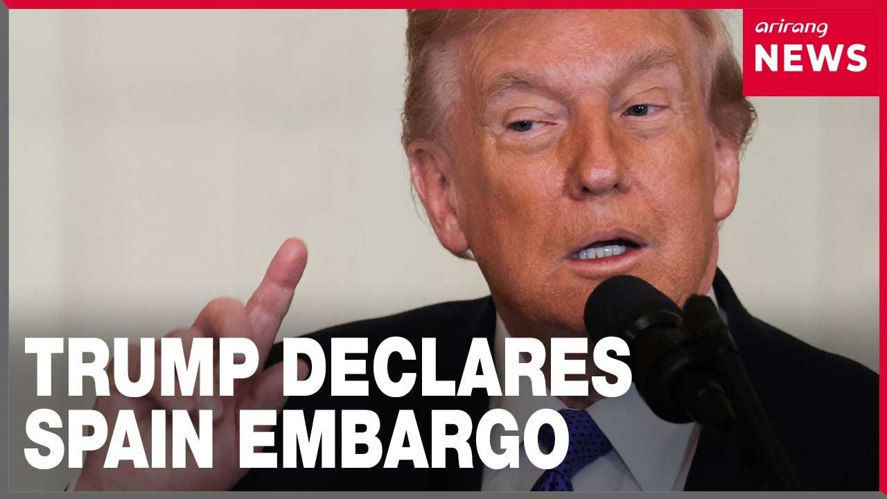 Trump threatens to halt all trade with Spain over military base dispute
