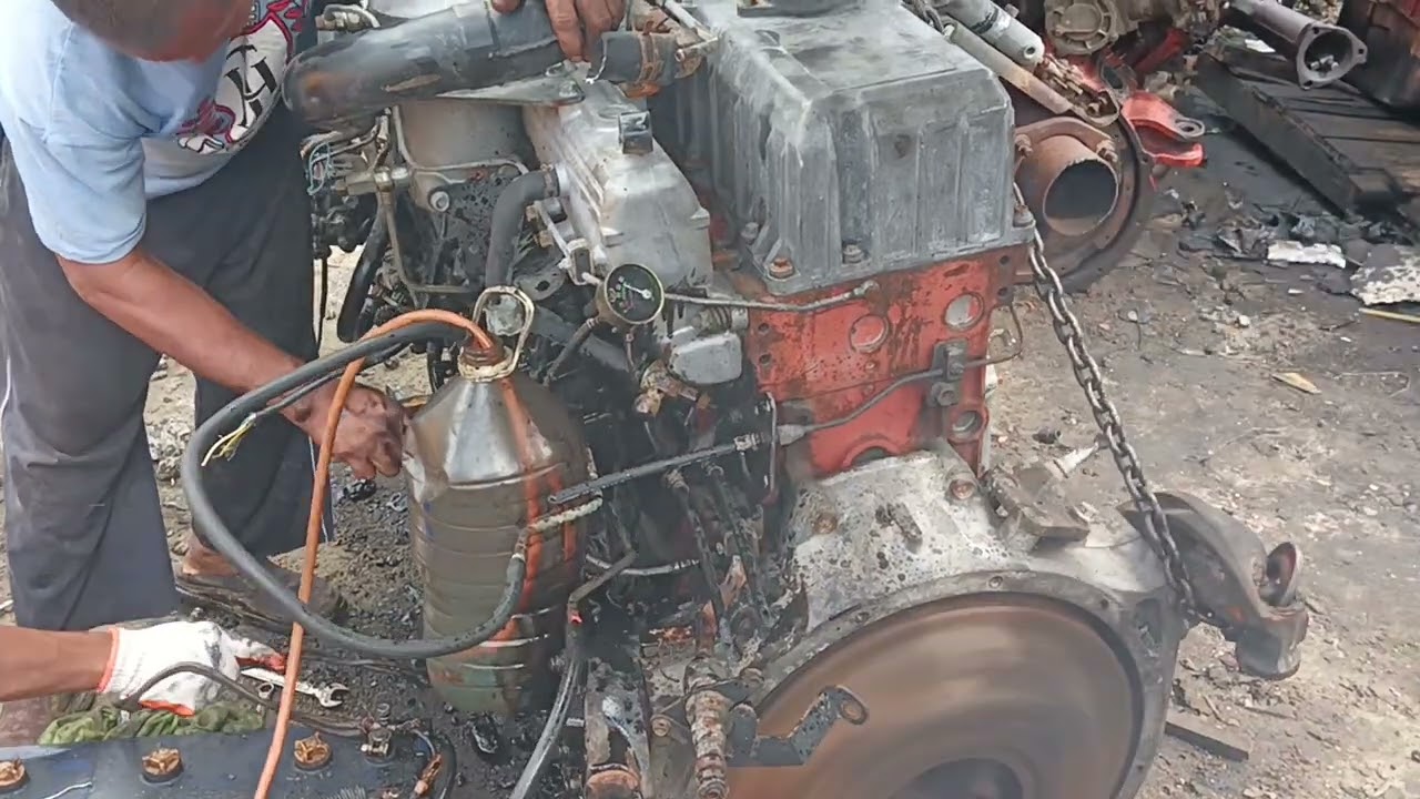 6WA1 ENGINE TESTING,,
