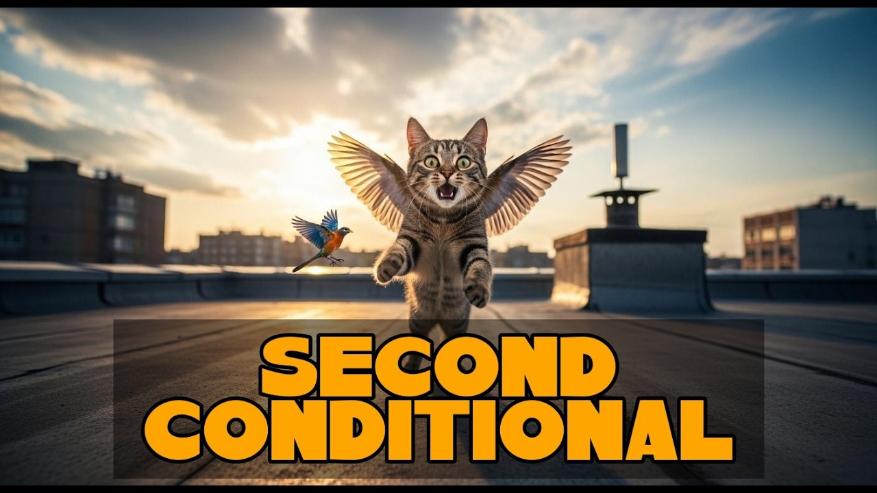 English Grammar A2 | If a Cat Had Wings… | Second Conditional | Английская грамматика