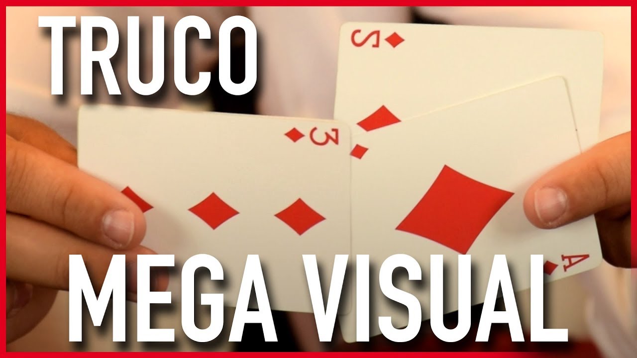 Truco con cartas MEGA VISUAL - Aprender Magia Gratis
