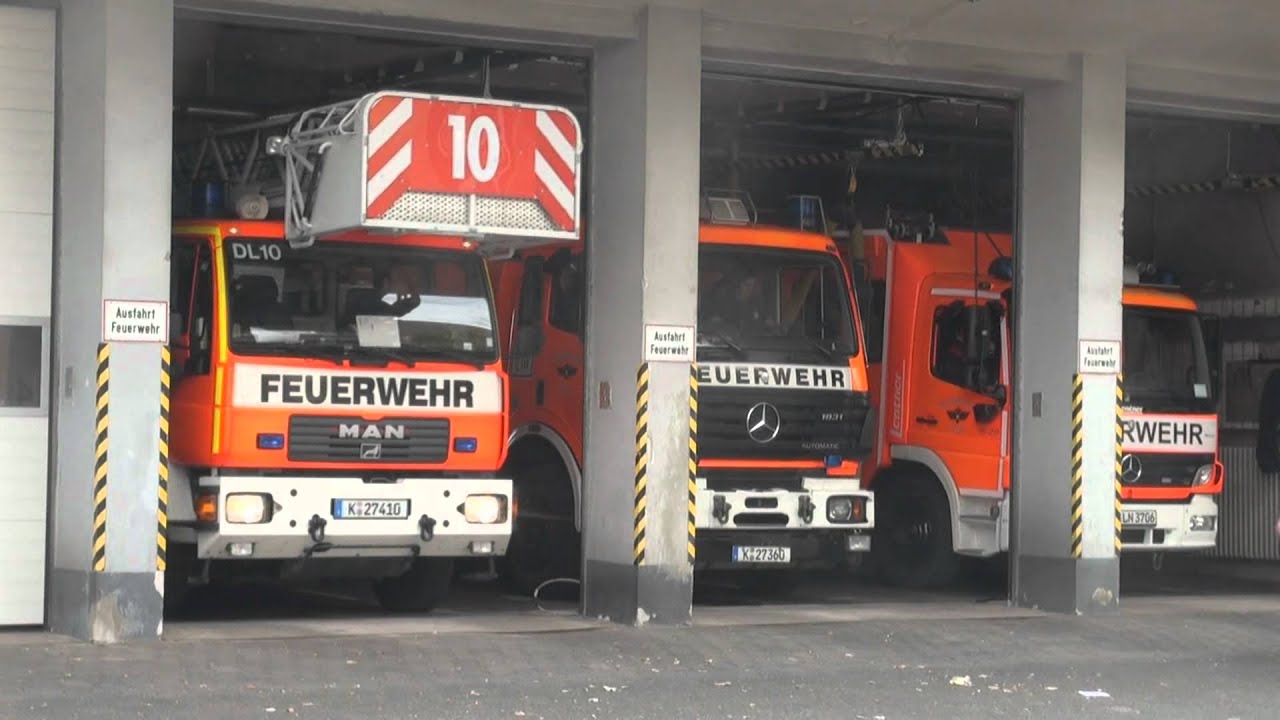 Löschzug + RTW BF Köln FW 10 Deutz