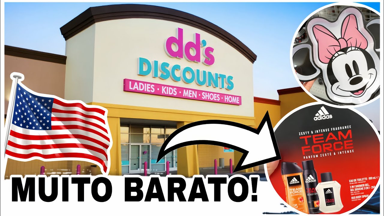 DD’S DISCOUNTS - LOJA DE DEPARTAMENTO MAIS BARATA DOS EUA! FAZENDO COMPRAS NA DD’S DISCOUNTS