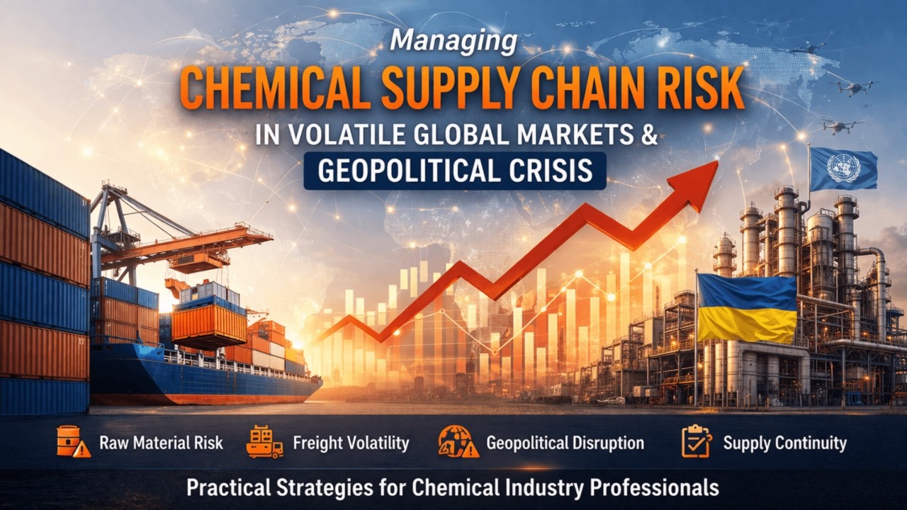How to Manage Chemical Supply Disruption in Volatile Global Markets