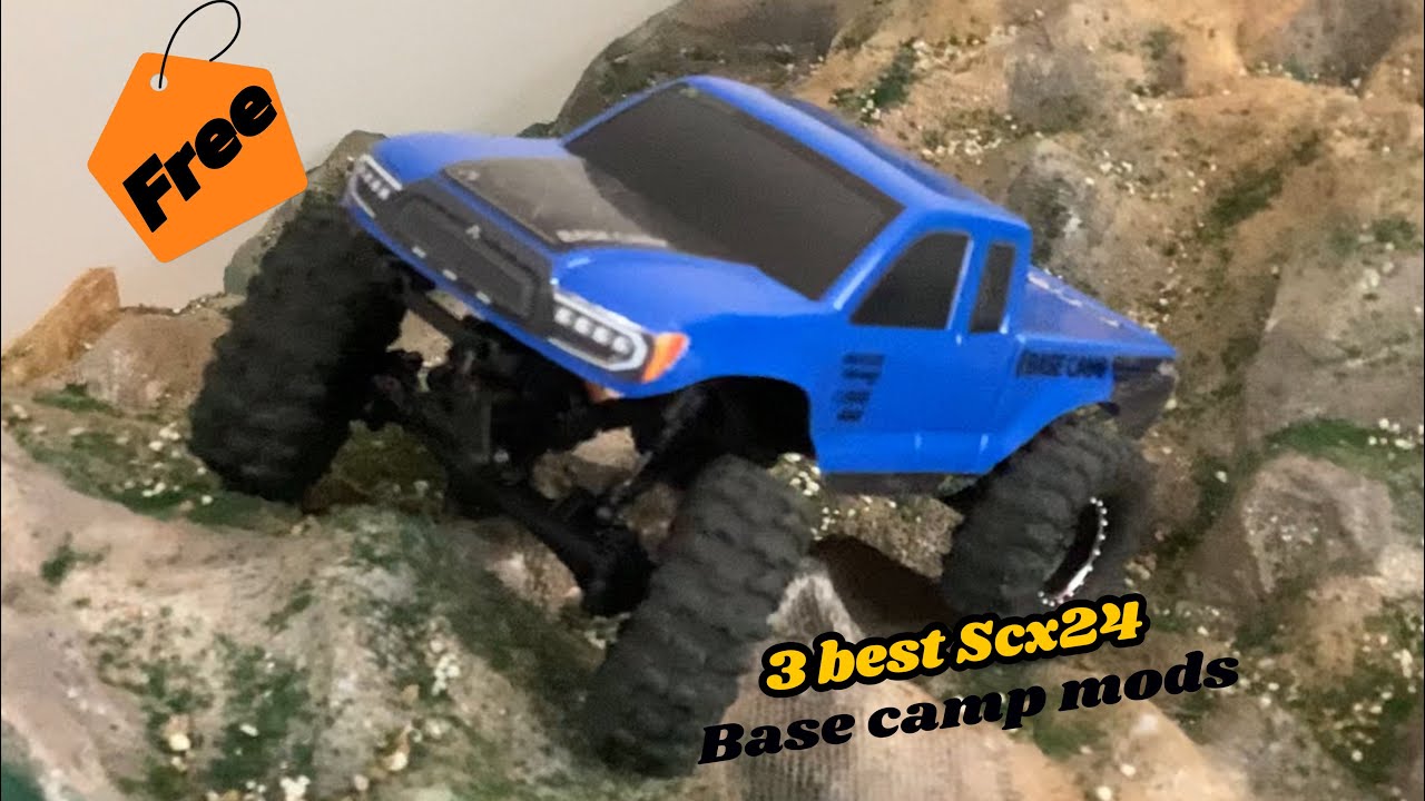 3 best free mods for the Scx24 basecamp! (Big gains)