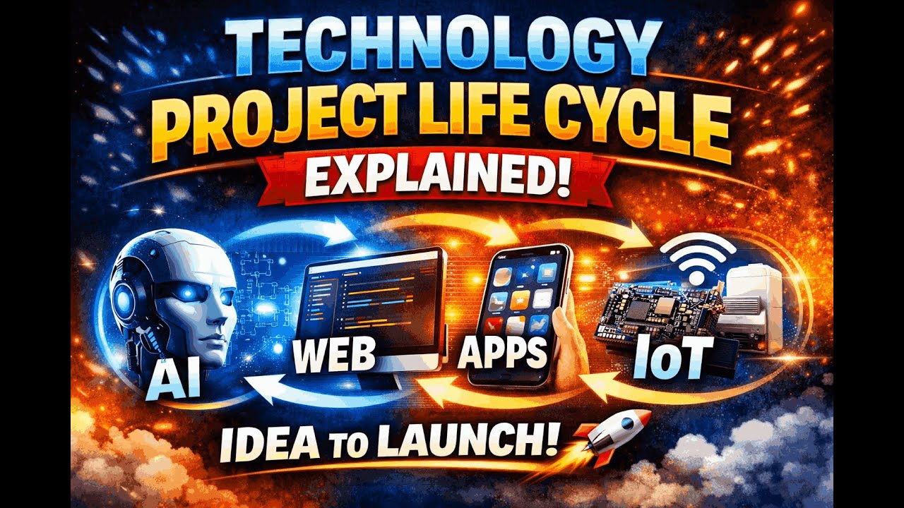 Project Management Life Cycle (AI, Web, Mobile, IoT & More)