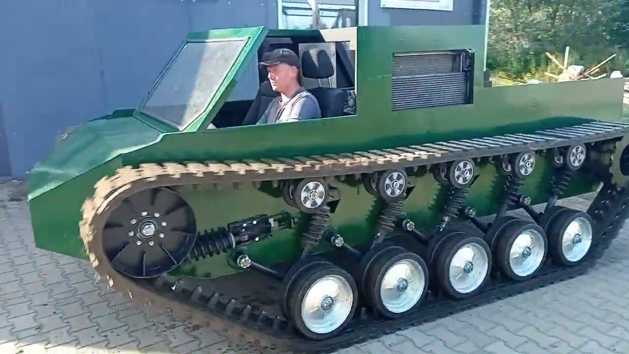 Nowy Polski czołg STEFANEK pierwszy wyjazd