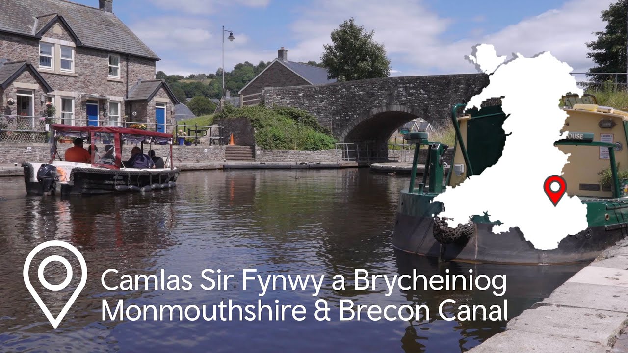 Monmouthshire & Brecon Canal - Camlas Sir Fynwy a Brycheiniog - Chill Cymru - Slow TV Experience