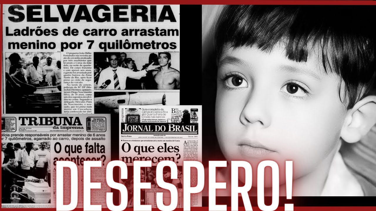 Caso JO&Atilde;O H&Eacute;LIO! O CRIME que Paralisou o Brasil!
