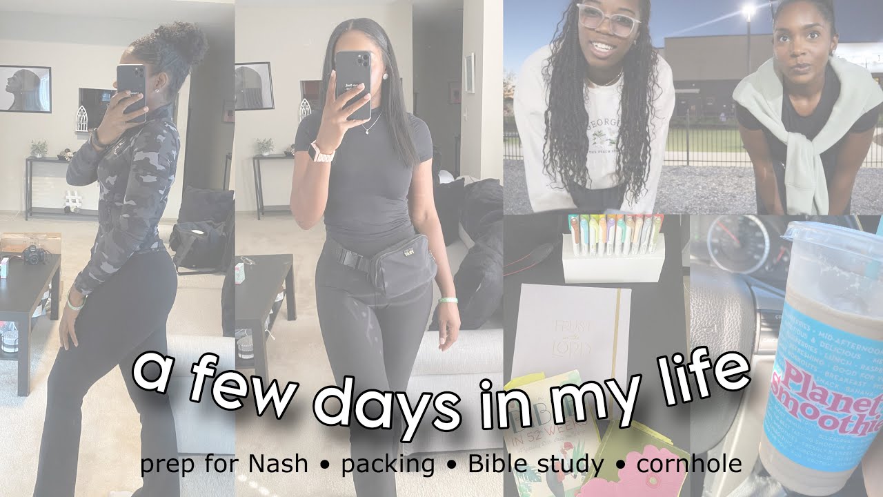 VLOG | let’s chit chat, girlies! ✨ Pack for weekend trip • Bible study • cornhole • & more!| LIFEOFT
