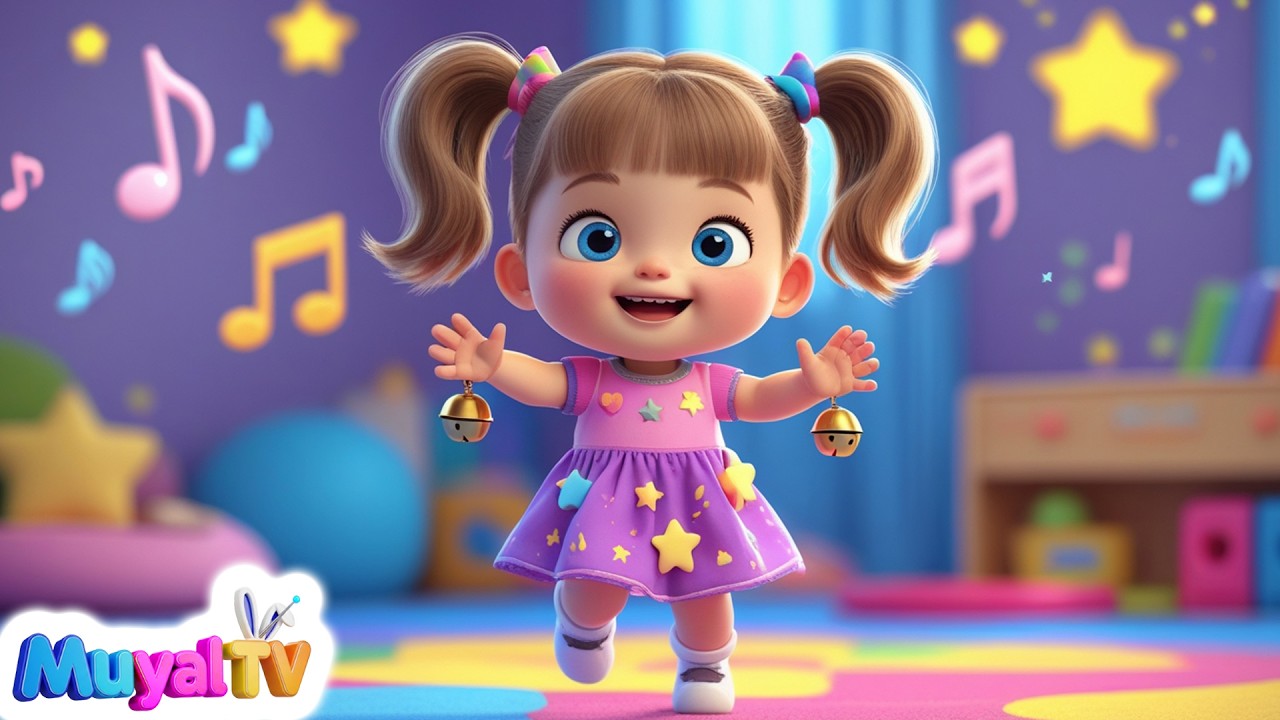 If You're Happy And You Know It With Lyrics  Nursery Rhymes & Kids Songs  Muyal  Tv