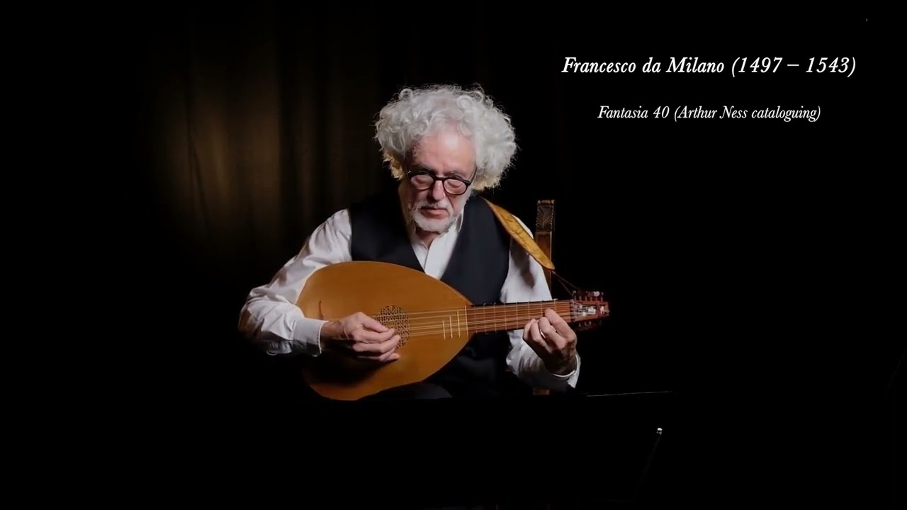 Fantasia 40  - Francesco da Milano - Eduardo Eg&uuml;ez, 6 course lute