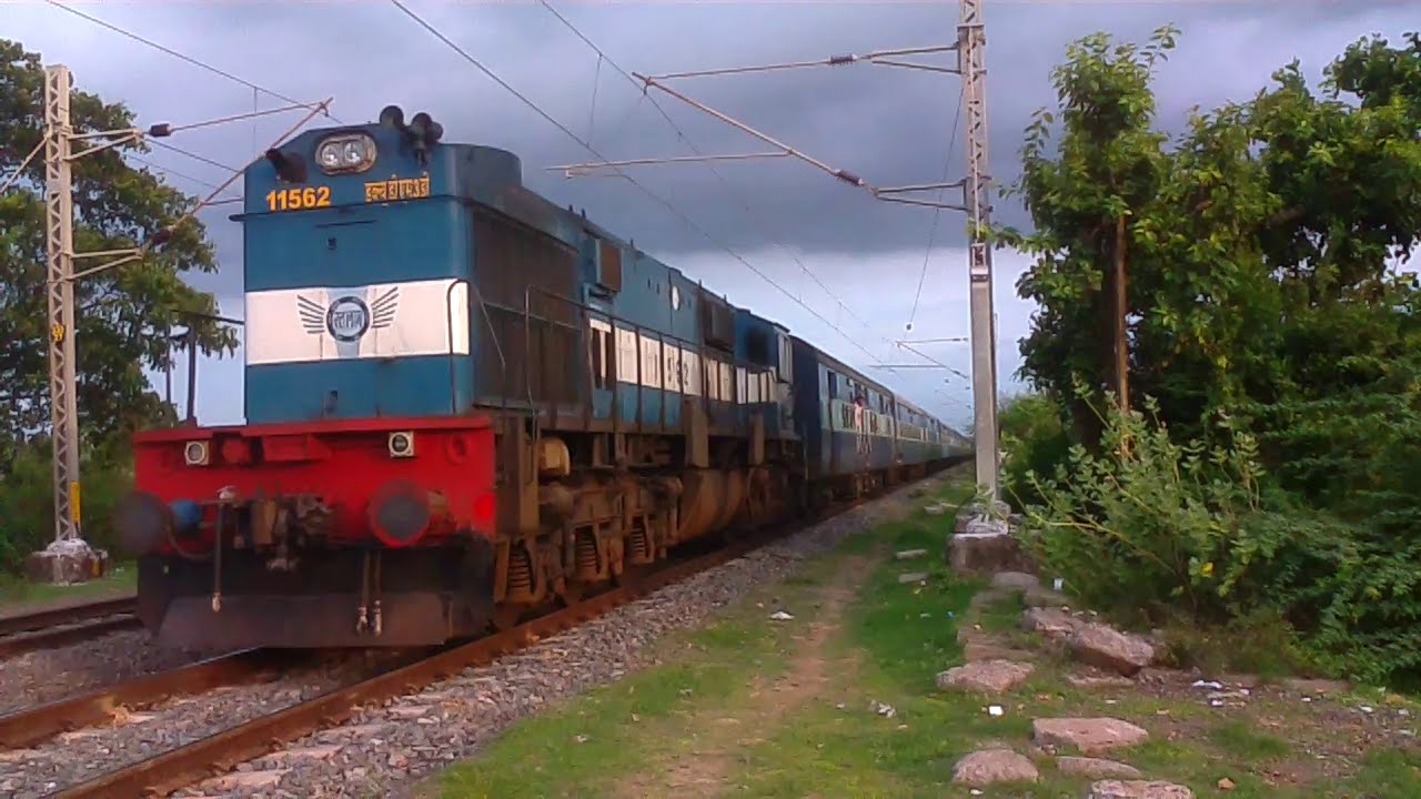 Railfanning at Gandhi Smriti-Indian Railways