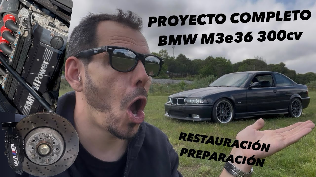 Proyecto M3 e36 para Street Crono y Drift 🏁 presentacion y modificaciones