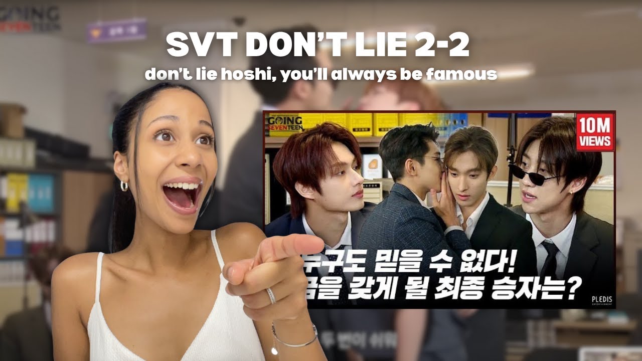 [GOING SEVENTEEN] EP.41 Don't Lie II #2 REACTION ★ hoshi truly is the main character of this series