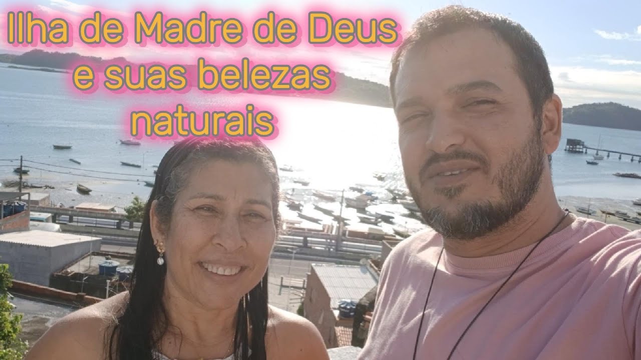Ilha de Madre de Deus-BA, casal DR fez uma visita.