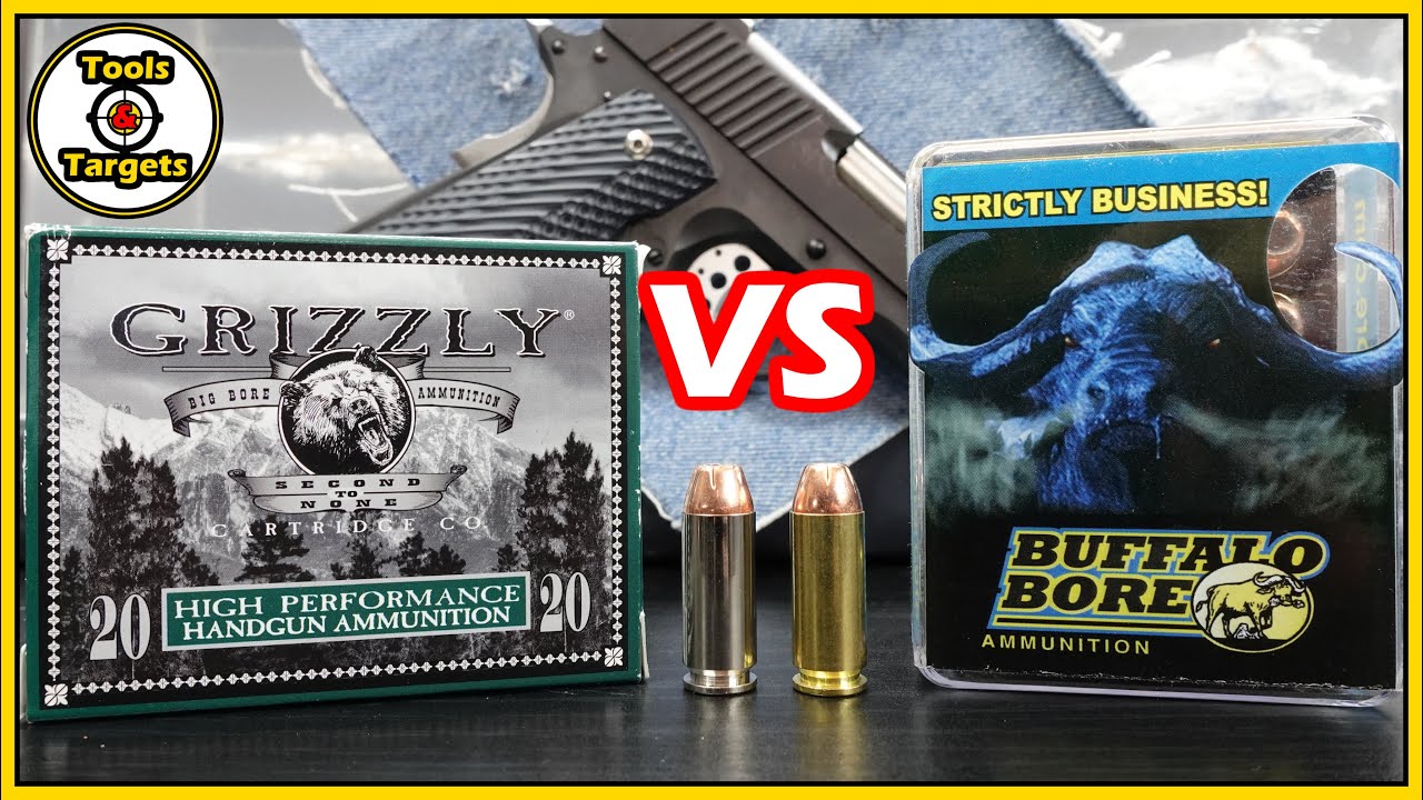 Battle of The Beasts...Buffalo Bore VS Grizzly! Testing The BEST 10MM Self-Defense AMMO!