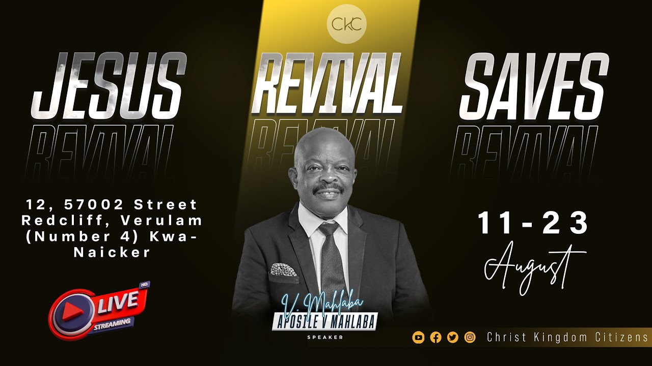 2025 08 15  JESUS SAVES REVIVAL