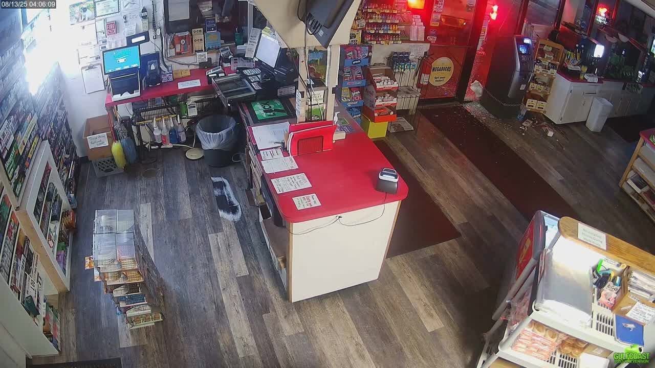 Surveillance video: Brandon ATM theft