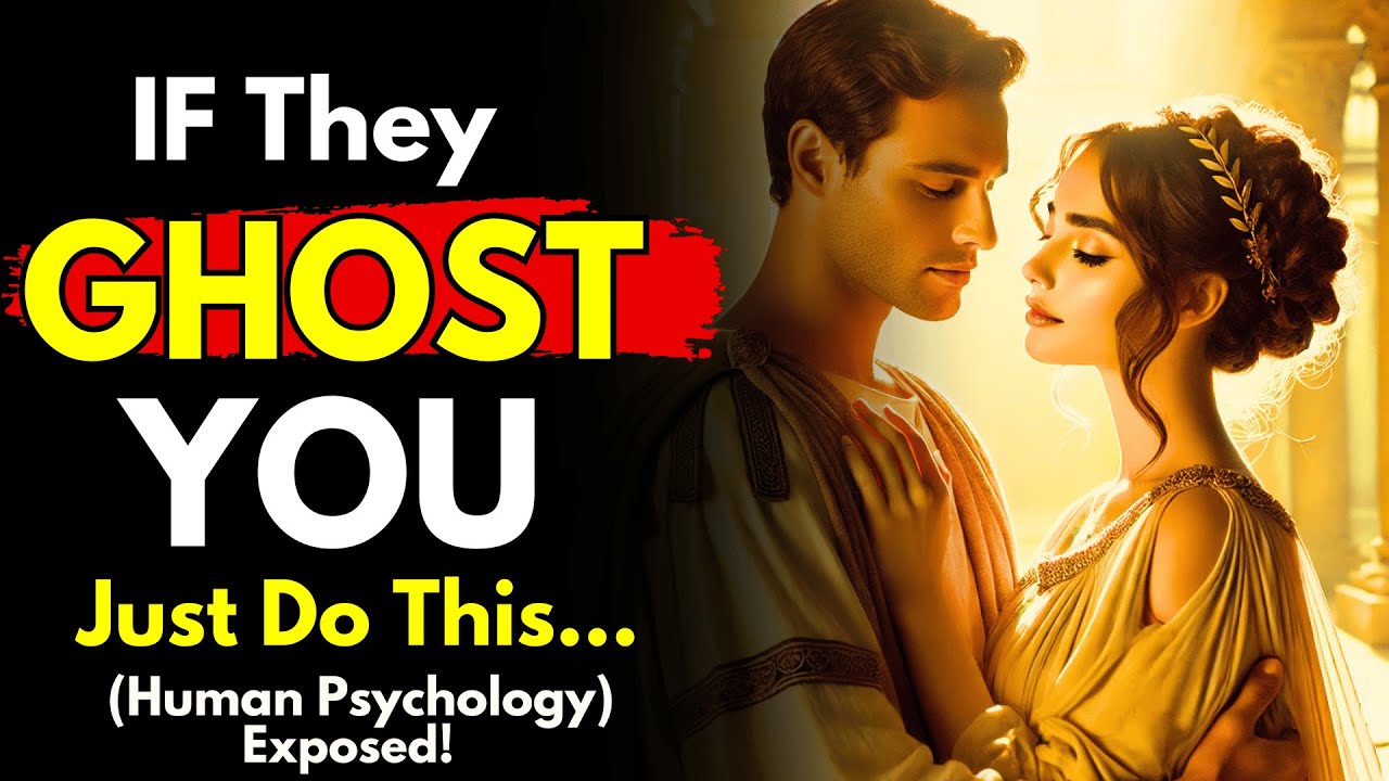 If They Ghost You, They Hope You'll Do This | Stoicism