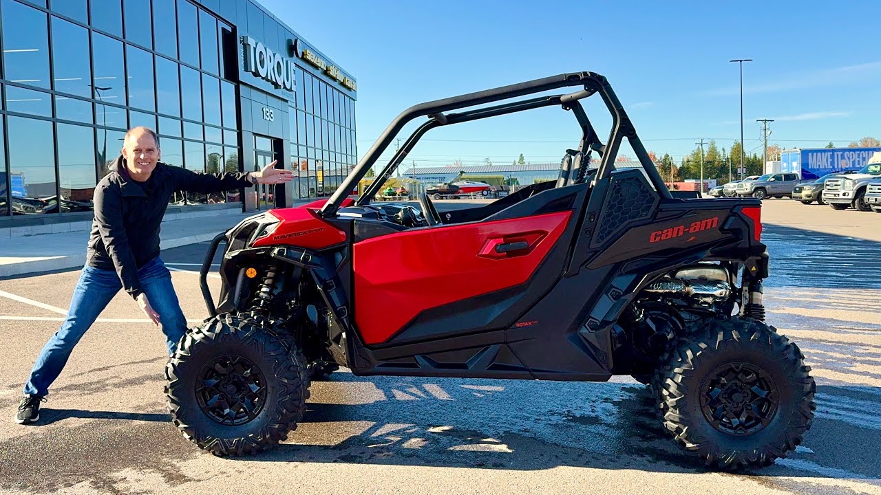 Hidden Tech Makes The Can Am Maverick Sport The Ultimate Step Up From An ATV!