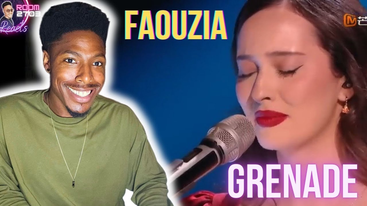 Faouzia Reaction 'Grenade' (The Singer 2024) - RIDICULOUS! 💖✨