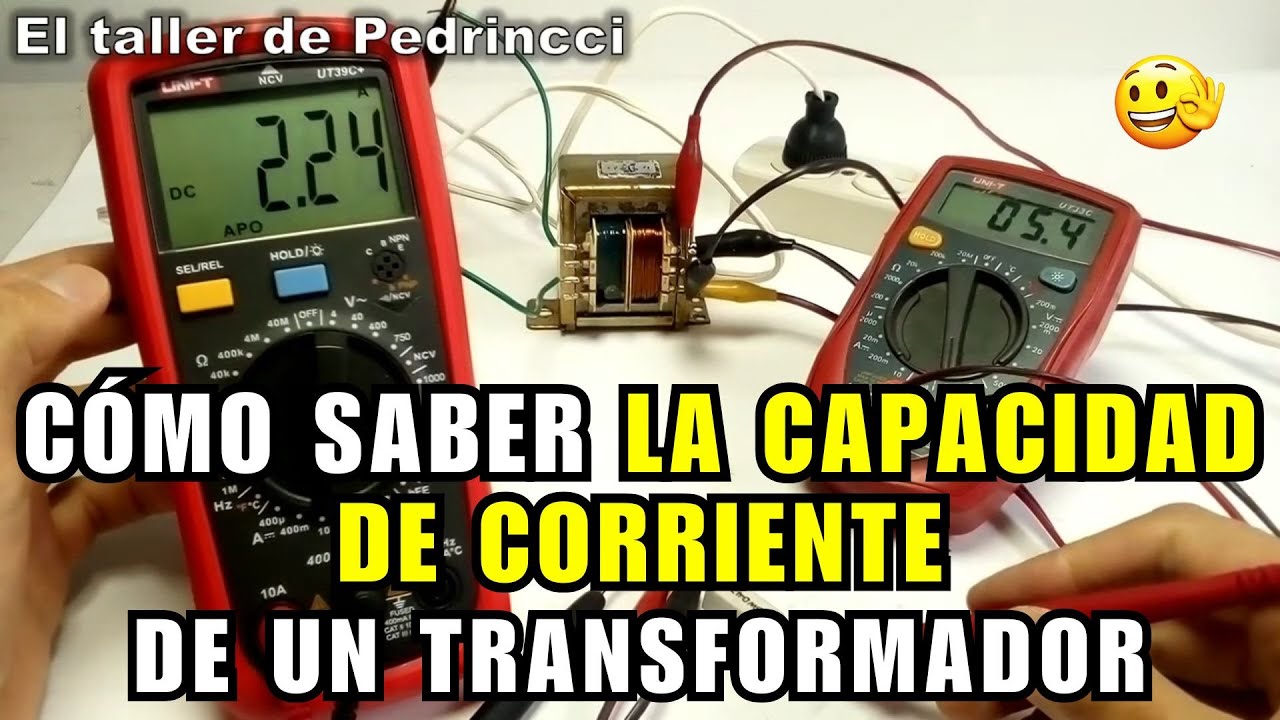 CÓMO SABER LA CAPACIDAD DE CORRIENTE DE UN TRANSFORMADOR #viralvideo #diy #electricidad