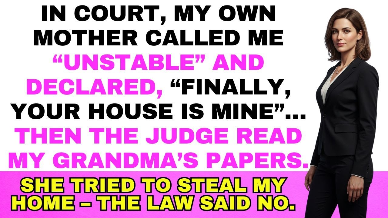 In Court, My Mom Declared: ‘Finally, Your House Is Mine.’
