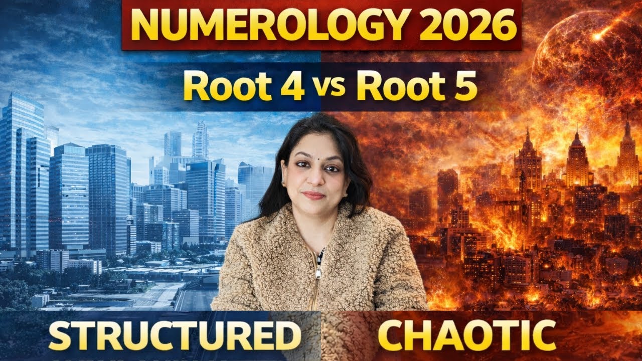 Numerology 2026 | Root Number 4 & 5 ⚠️ Stability vs Freedom #astrology2026 #spiritualguidance