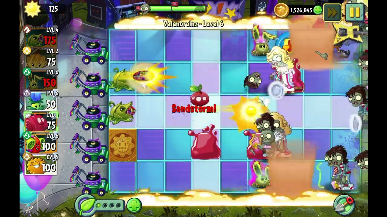 Plants vs Zombies 2 Valenbrainz