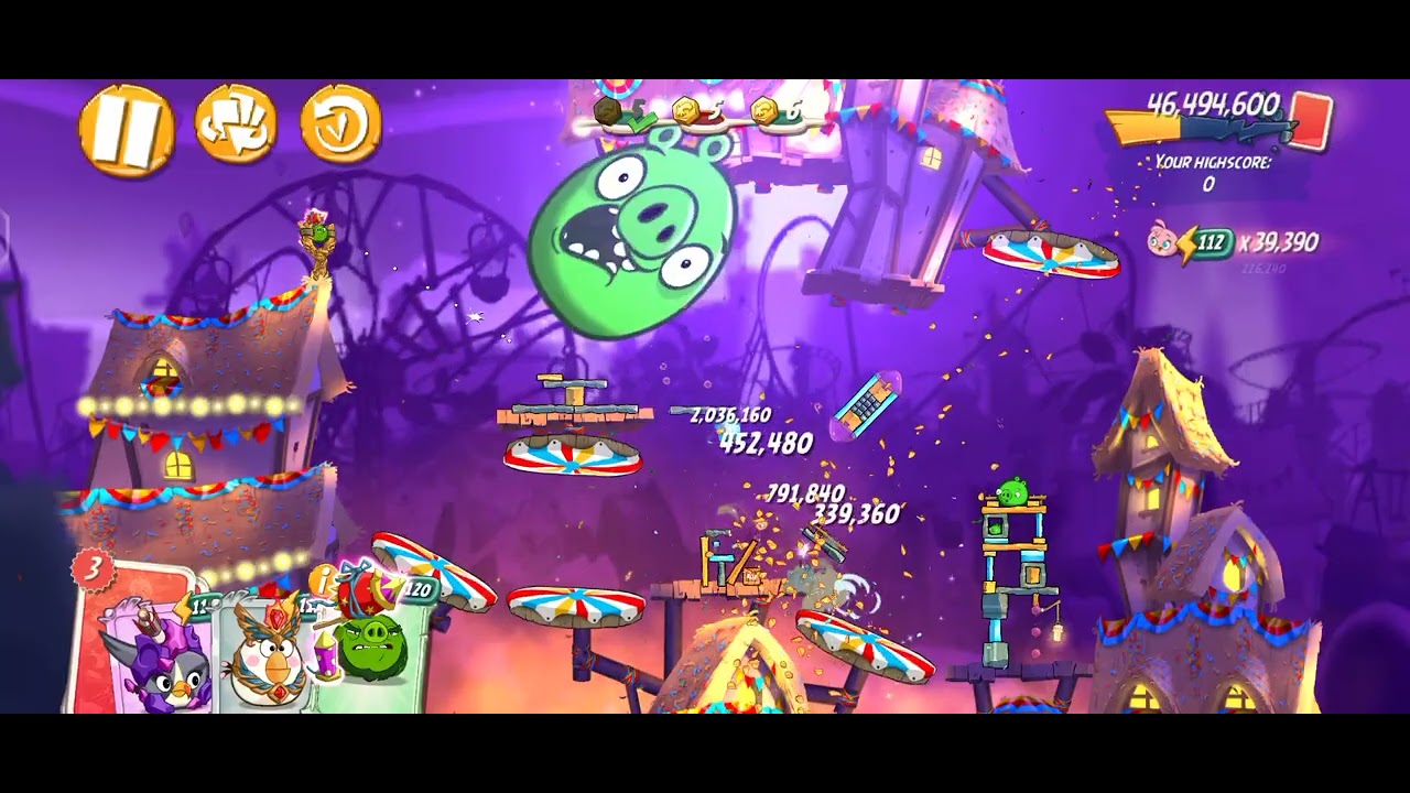 Angry Birds Mighty Eagle Bootcamp  clear room 11/ AB2 MEBC Today #060226