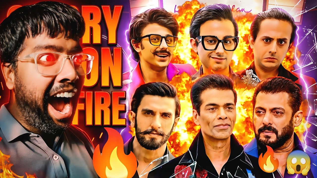 Koffee With Jalan ☕😈 | CarryMinati On Fire 🔥😱  @CarryMinati 