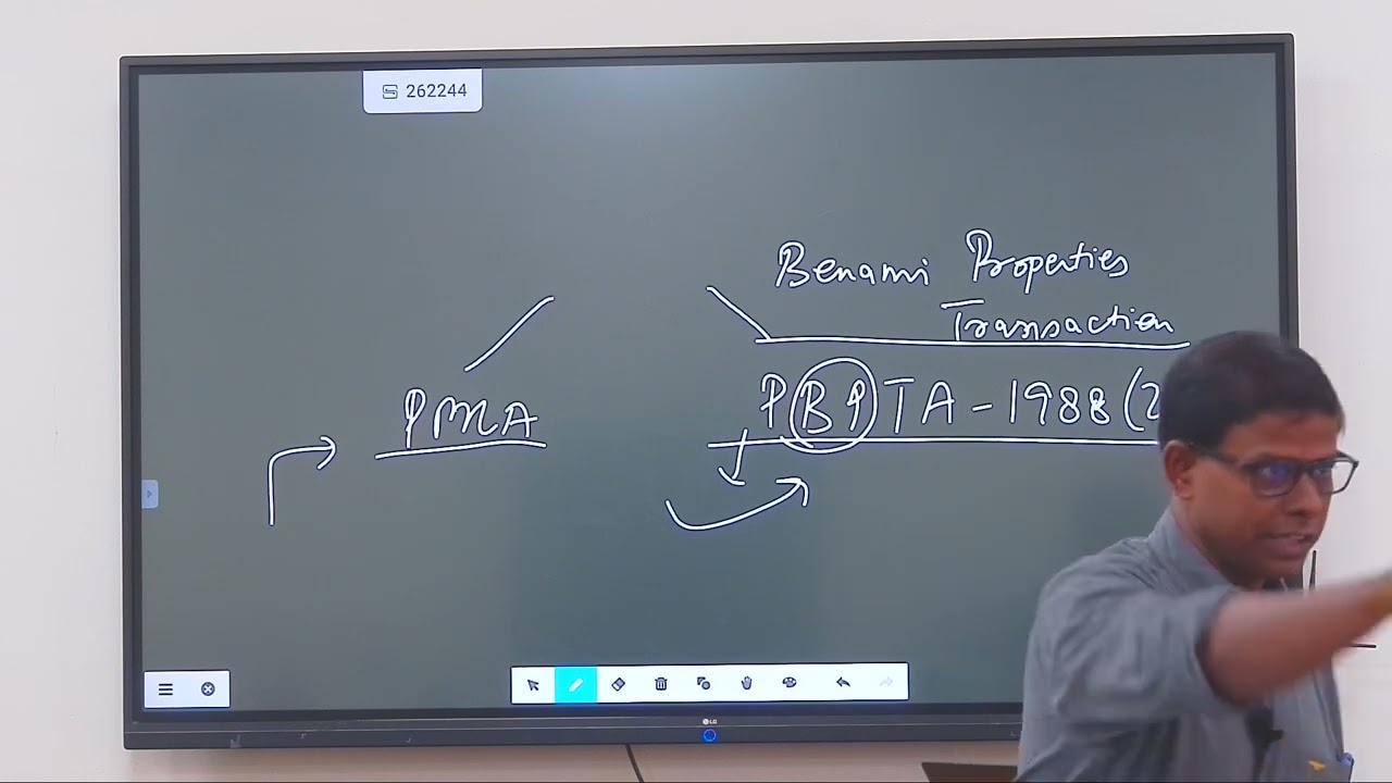 20-08-24 Benami Transaction act -By Rakesh Shrivastava Part-01