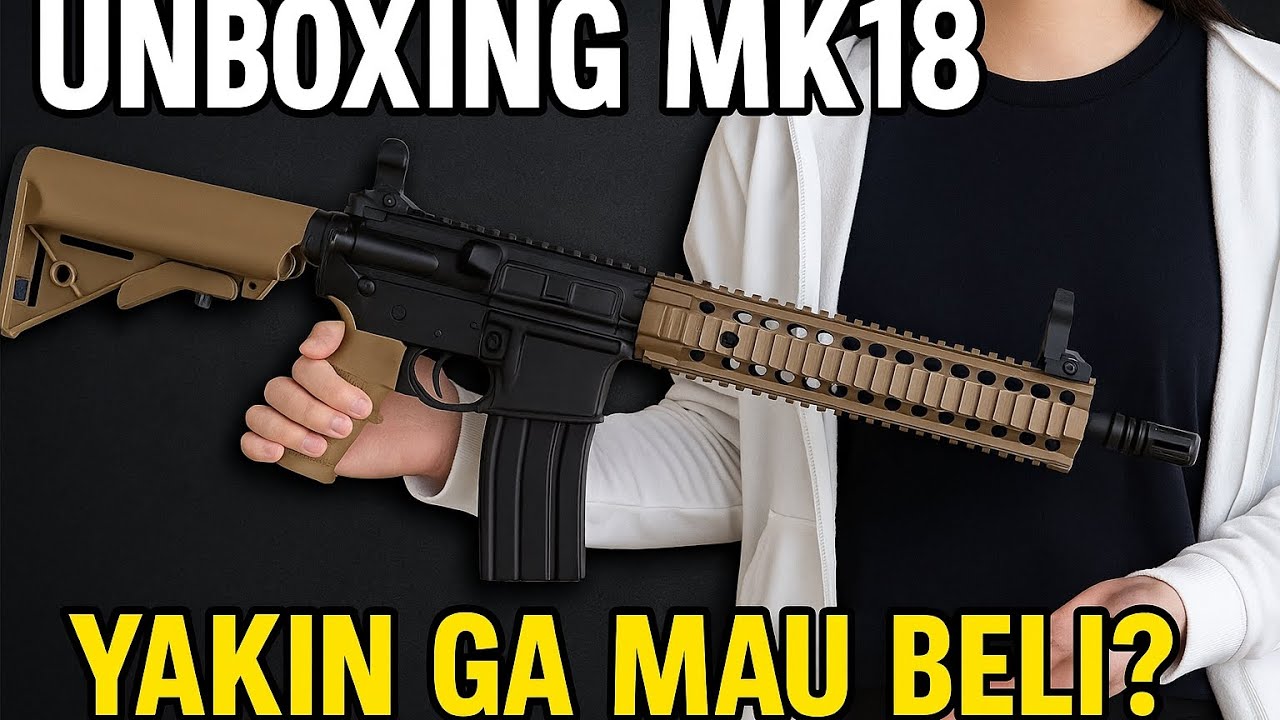 Unboxing King Arms MK18 Lite GBB - Realisme Maksimal!