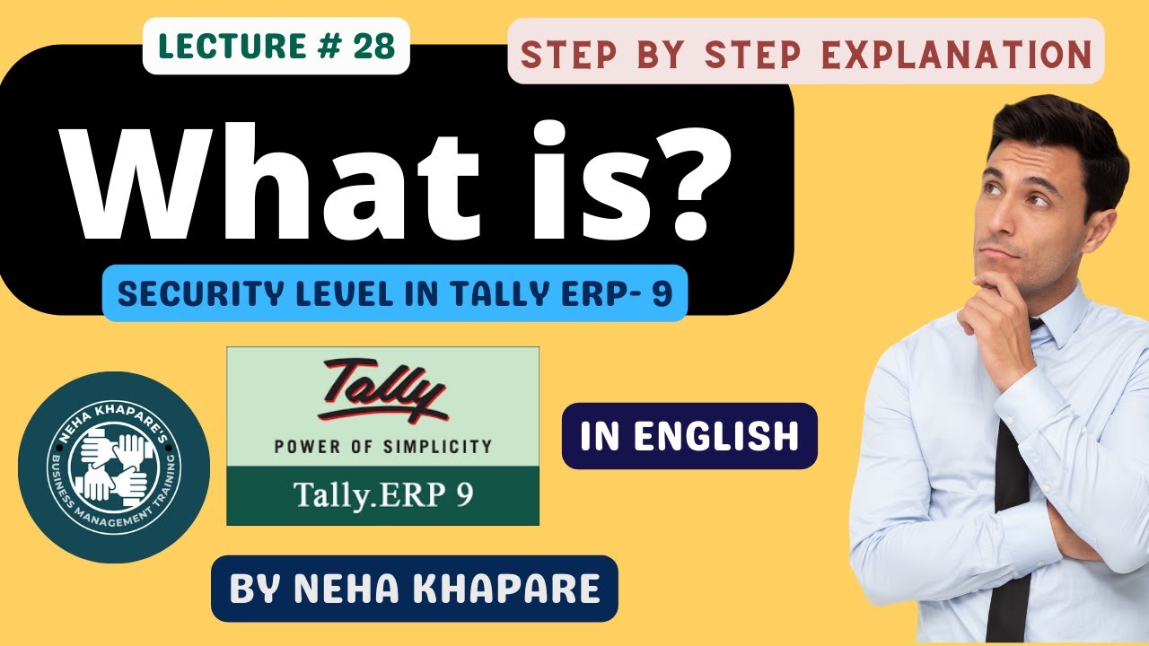 Security Level in Tally ERP 9