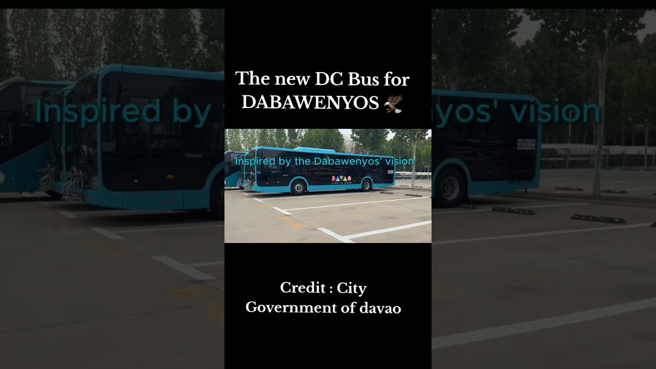 The new DC bus in Davao City SOON 🦅🇵🇭 #davaocity #davao #tatakduterte