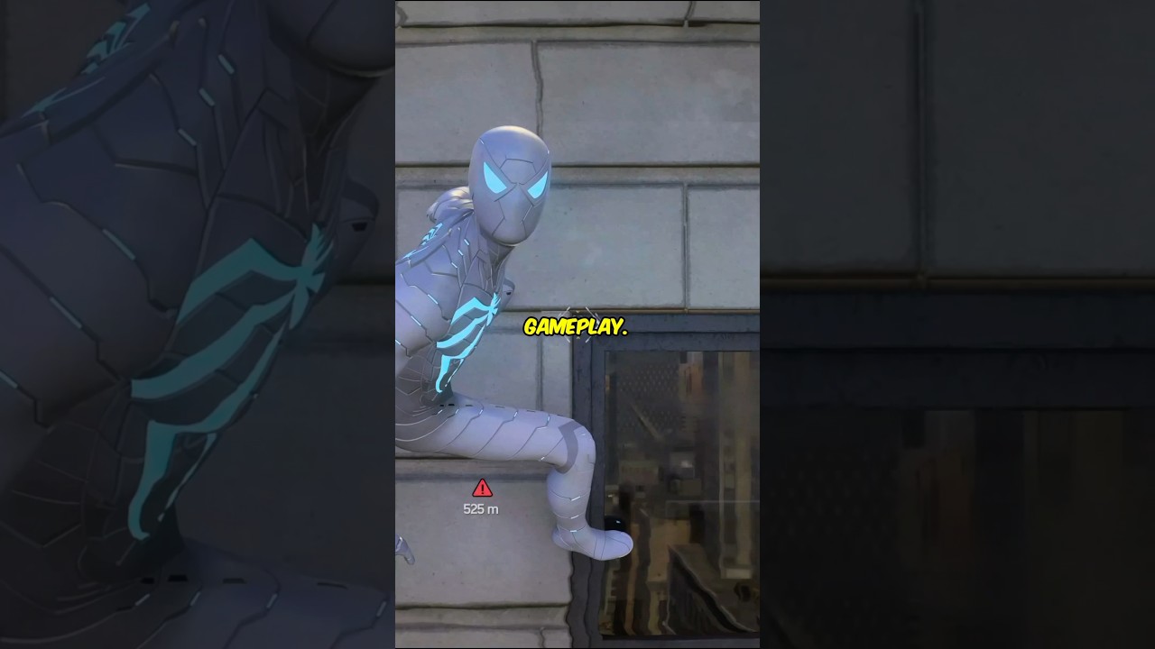 The Evolution of Spider-Man's Wall-Crawling Mechanics in Video Games #videogames #marvelsspiderman2