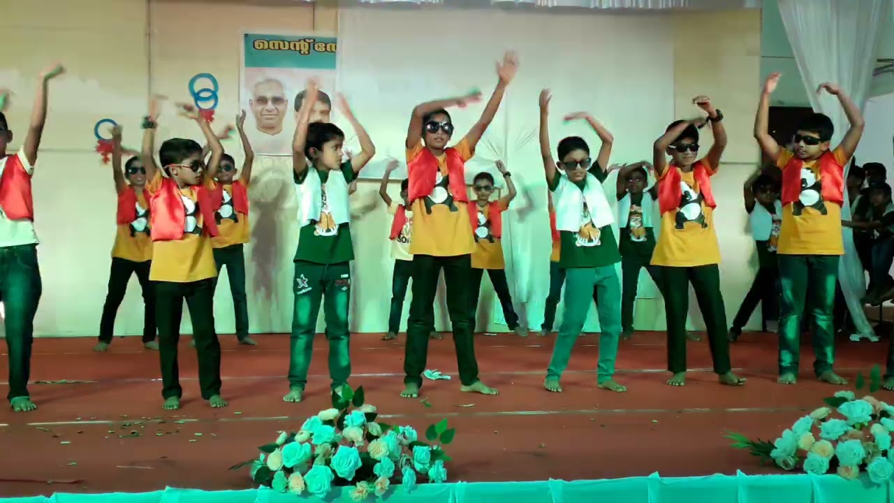 Dance performance by class 3 students of St. Thomas L.P school Marangattupilly