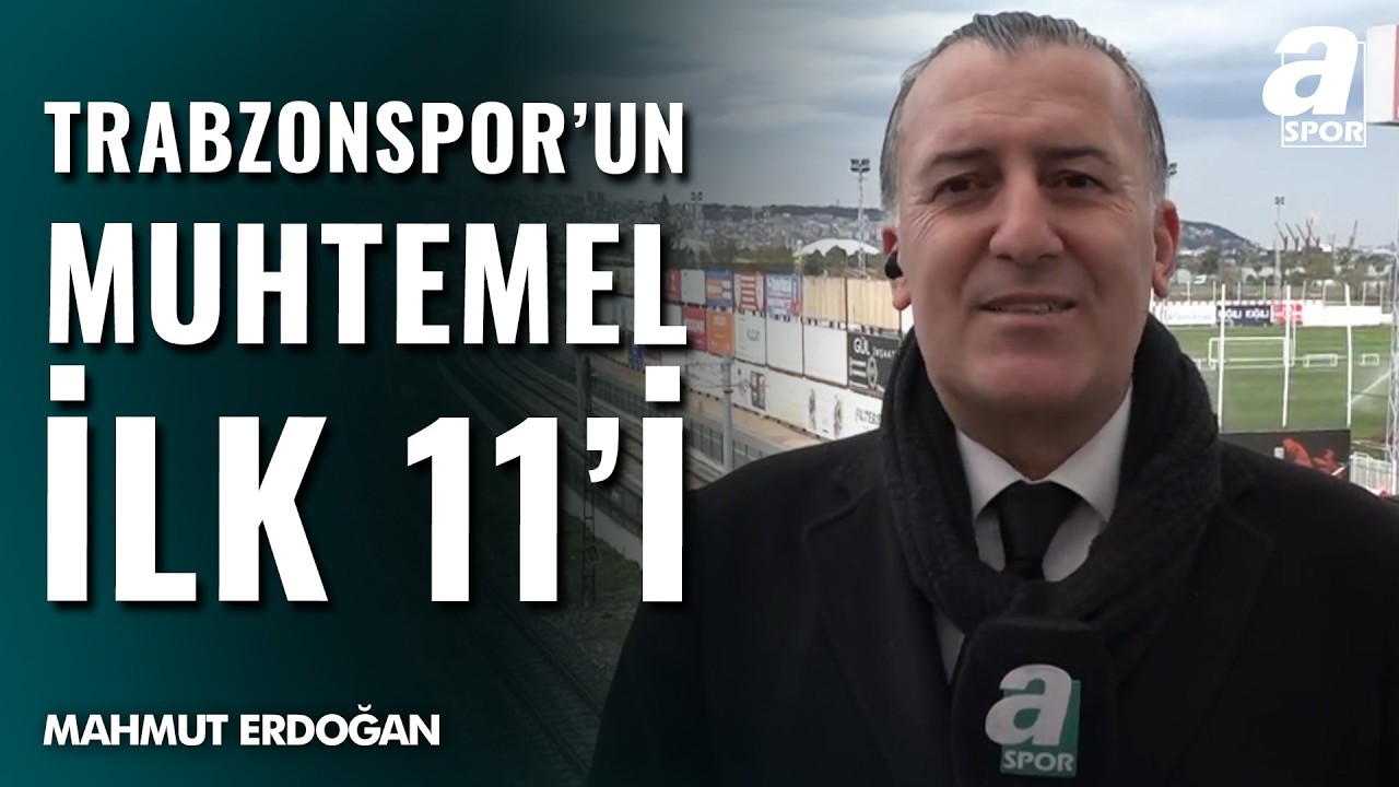 Samsunspor-Trabzonspor Maçı Öncesi En Son Gelişmeler! Mahmut Erdoğan Muhtemel İlk 11'i Aktardı