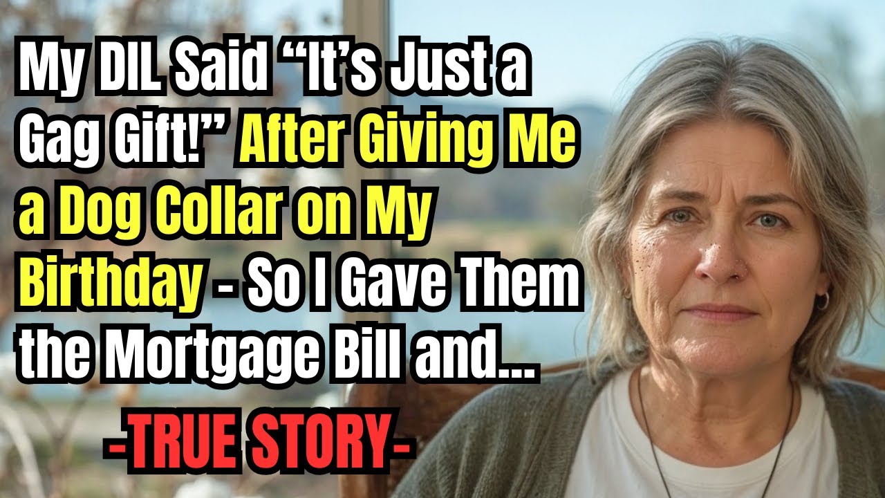 HER TRUE STORY FROM NEVADA 👵💔 My DIL Said “It’s Just a Gag Gift!” After Giving Me a Dog Collar on…