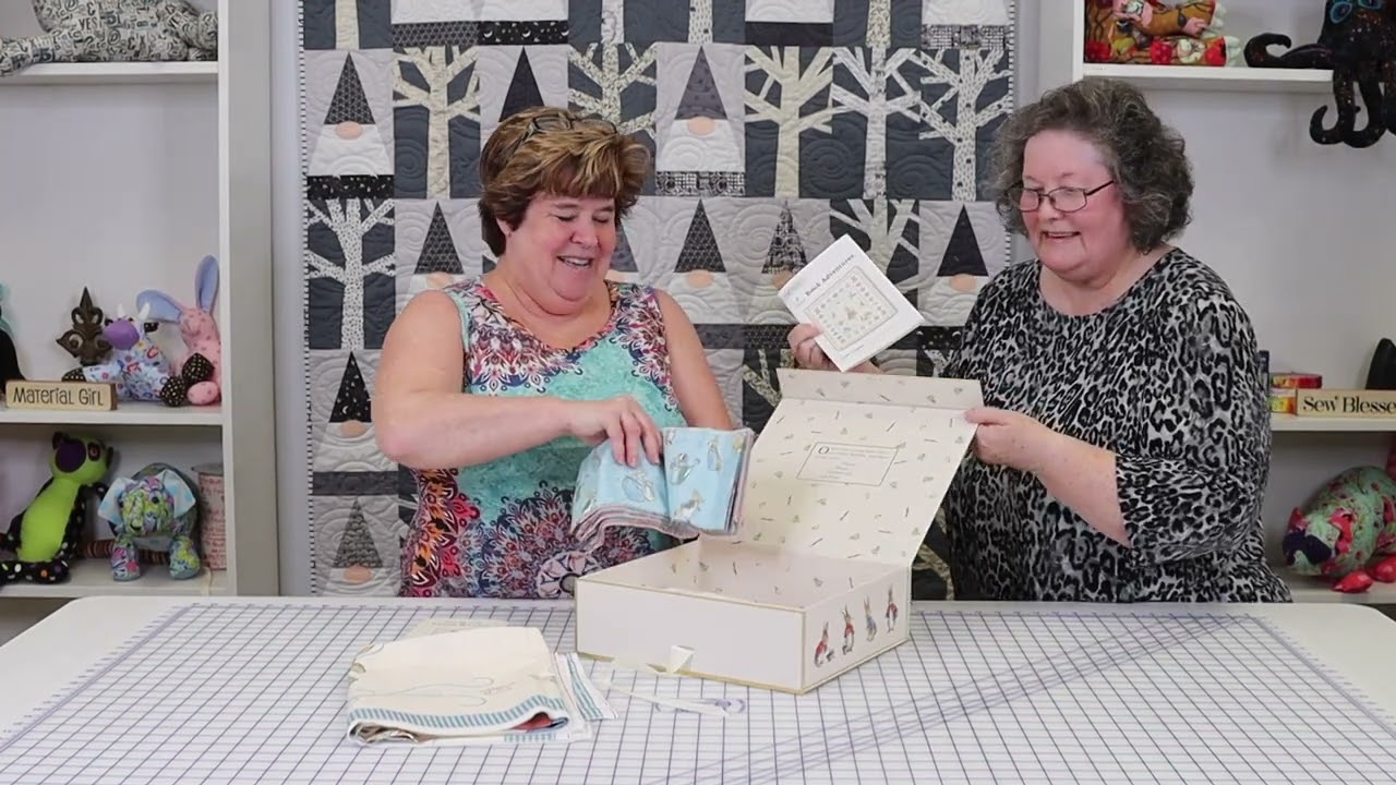 The Tale of Peter Rabbit The Book Adventures Quilt Boxed Kit