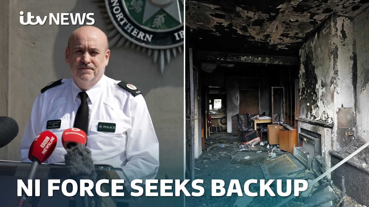 Northern Ireland Police calls in backup from across the UK after Ballymena riots continue | ITV News