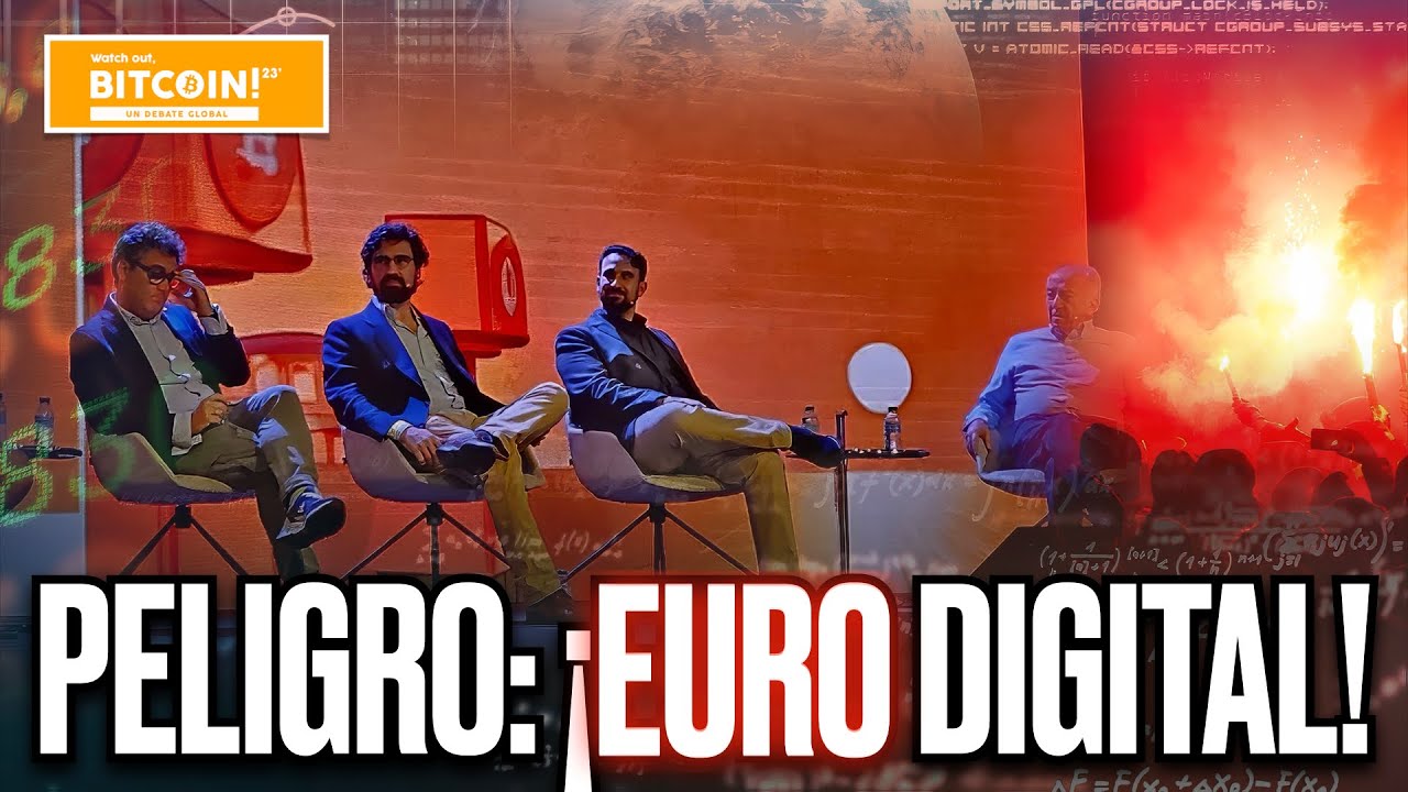 El PELIGRO de la LLEGADA del EURO Digital y las CBDC - Watch Out Bitcoin 2023 - Vlog de Marc Vidal