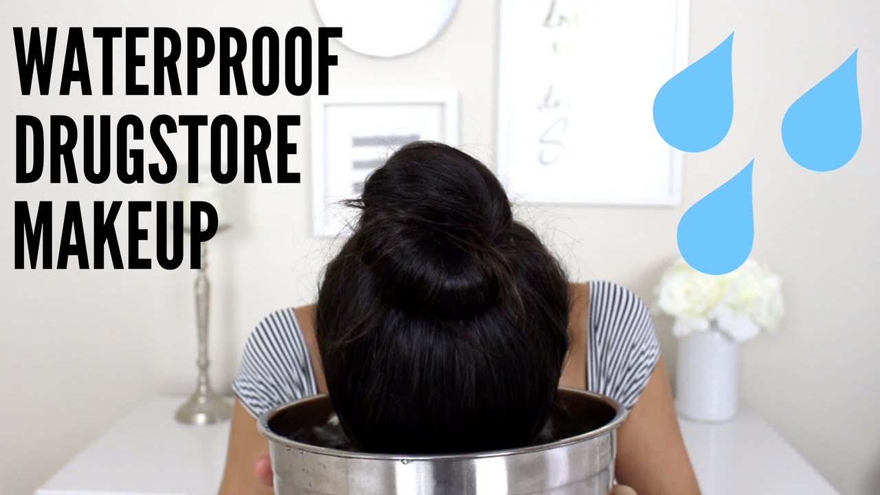 Testing DRUGSTORE Waterproof Makeup