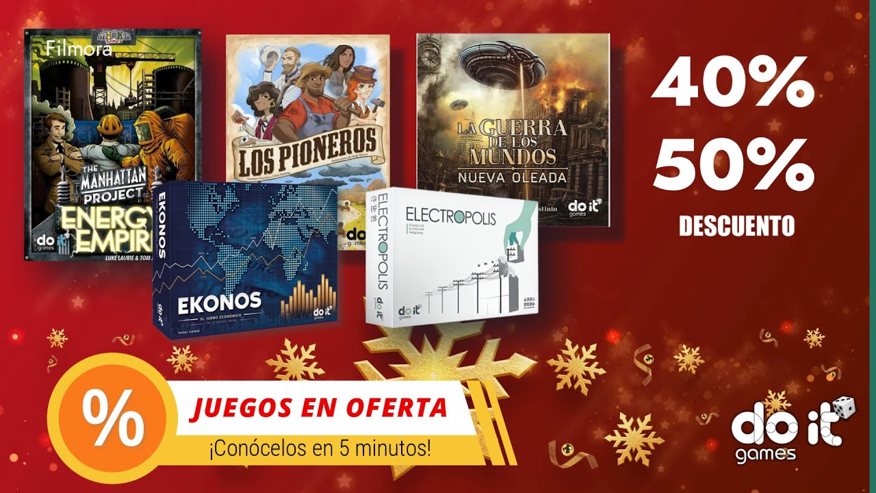 Juegos en oferta al 40% y 50%