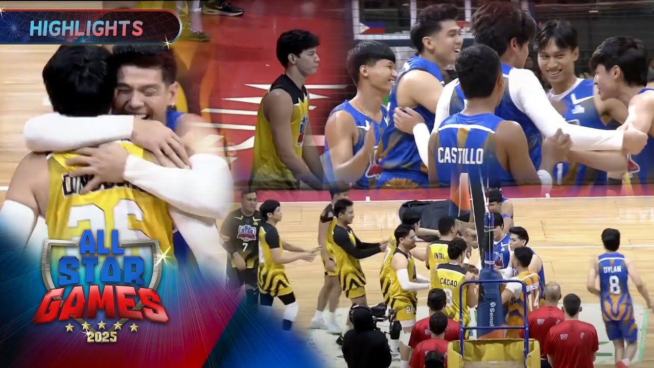 Team ACES and Team SMASHERS go head-to-head in Men's Volleyball | Star Magic All-Star Games 2025