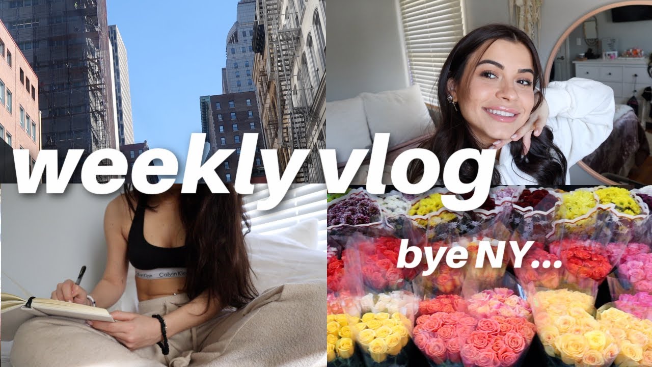 my last week in new york + my Wavy Hair Routine ft. Aussie